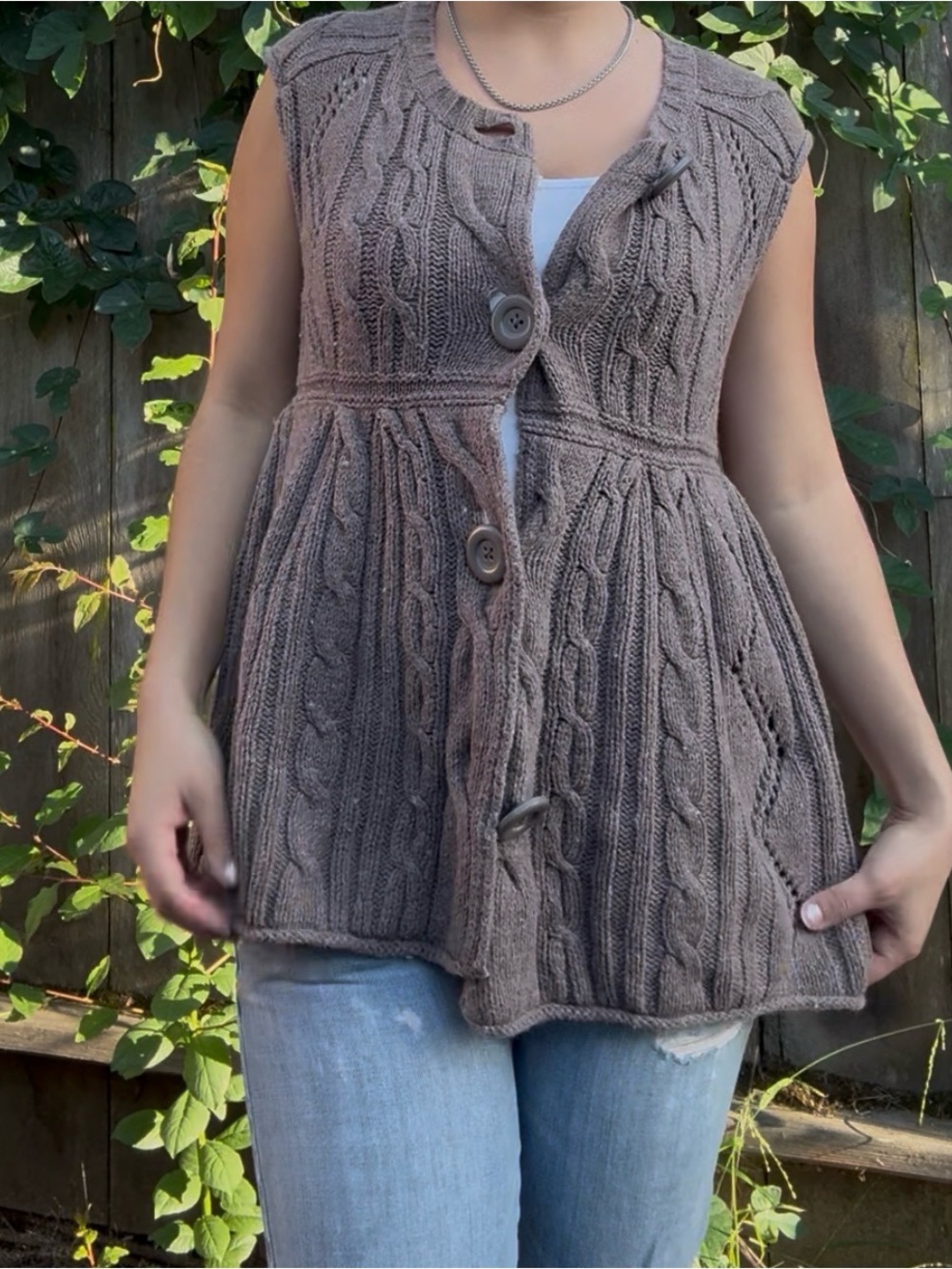 Vintage Y2K mossimo knit jacket - Picture 3 of 4